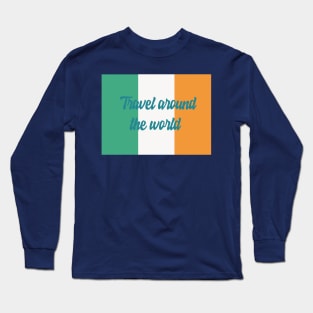 Travel Around the World - Ireland Long Sleeve T-Shirt